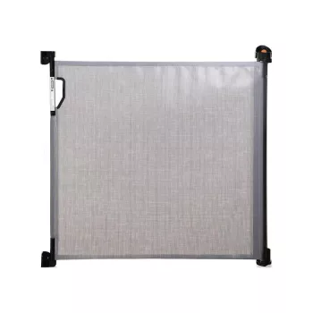 DREAMBABY Biztonsági visszahúzható rács 0-140 cm szürke