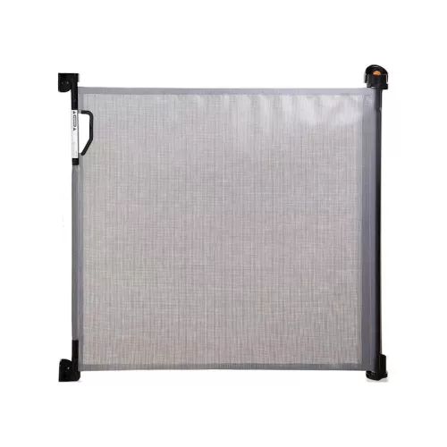 DREAMBABY Biztonsági visszahúzható rács 0-140 cm szürke