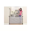 DREAMBABY Biztonsági visszahúzható rács 0-140 cm szürke