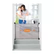 DREAMBABY Biztonsági visszahúzható rács 0-140 cm szürke