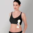 MEDELA Melltartó 3 az 1-ben szoptatáshoz és fejéshez, fehér S