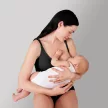 MEDELA Melltartó 3 az 1-ben szoptatáshoz és fejéshez, bézs M