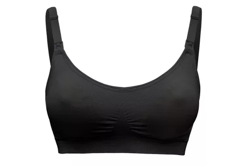 MEDELA Ultra terhességi és szoptatós melltartó Keep Cool™, fekete S