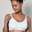 MEDELA Ultra terhességi és szoptatós melltartó Keep Cool™, fehér M