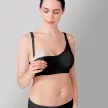 MEDELA Melltartó 3 az 1-ben szoptatáshoz és fejéshez, fekete XXL
