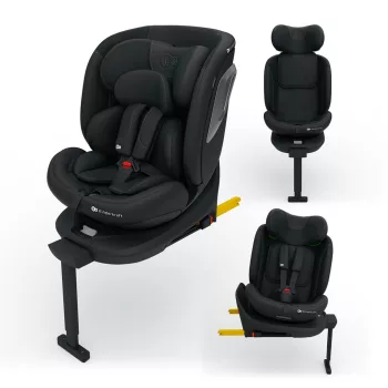 KINDERKRAFT Autósülés i-360 2 Plus (40-150 cm) Fekete