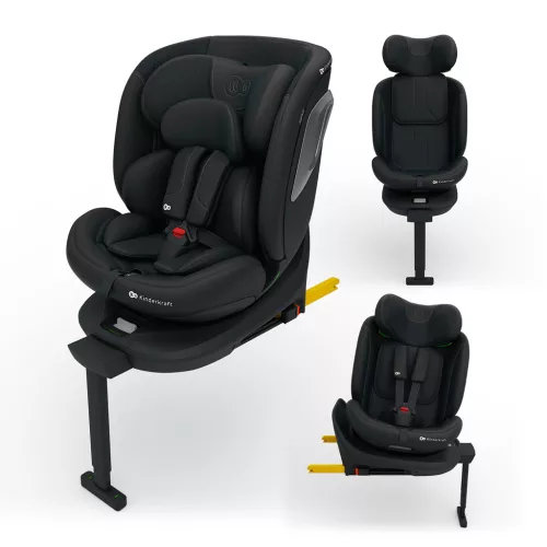 KINDERKRAFT Autósülés i-360 2 Plus (40-150 cm) Fekete