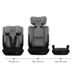 KINDERKRAFT Autósülés I-Comfy i-Size (76-150 cm) Sötétszürke