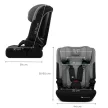 KINDERKRAFT Autósülés I-Comfy i-Size (76-150 cm) Sötétszürke