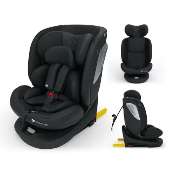 KINDERKRAFT i-Grow 2 Plus autósülés (40-150 cm) Fekete