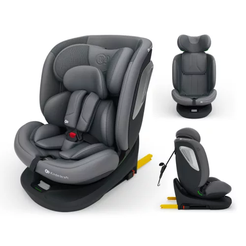 KINDERKRAFT Autósülés i-Grow 2 Plus (40-150 cm) Szürke