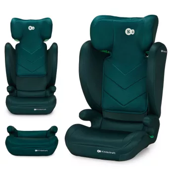 KINDERKRAFT Autósülés i-Spark i-Size 100-150 cm Zöld