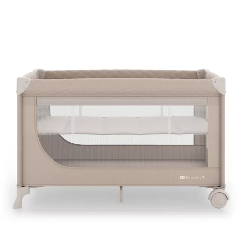 KINDERKRAFT Utazóágy LEODY UP Beige