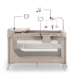 KINDERKRAFT Utazóágy LEODY UP Beige kiegészítőkkel