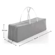 KINDERKRAFT Utazóágy LEODY UP Grey