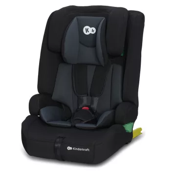   KINDERKRAFT Autósülés Safety fix 2 i-size fekete (76-150 cm)