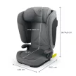 KINDERKRAFT Összecsukható autósülés Unity 2 I-Size (100-150 cm) Szürke