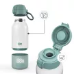 KINDERKRAFT Utazó tejmelegítő és termosz 2 az 1-ben Gaja Green
