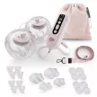 KINDERKRAFT Kézi mellszívó Double Hands-free Gentle Flow Pink