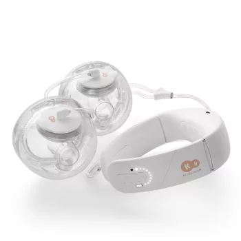   KINDERKRAFT Anyatej szívó készülék nyakmelegítő funkcióval Double Hands-free Gentleneste