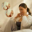 KINDERKRAFT Anyatej szívó készülék nyakmelegítő funkcióval Double Hands-free Gentleneste
