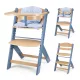 KINDERKRAFT Etetőszék Enock Nordic Breeze párnával