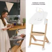 KINDERKRAFT Etetőszék Enock Nordic Breeze párnával