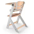 KINDERKRAFT Etetőszék Enock párnázással Grey wooden, Premium