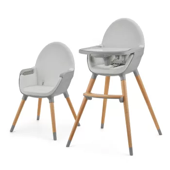 KINDERKRAFT Etetőszék FINI2 Grey