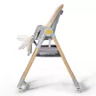 KINDERKRAFT SELECT Etetőszék Lastree Wood, Premium