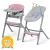 KINDERKRAFT SELECT Szett etetőszék Livy Aster Pink + pihenőszék Calmee, Premium