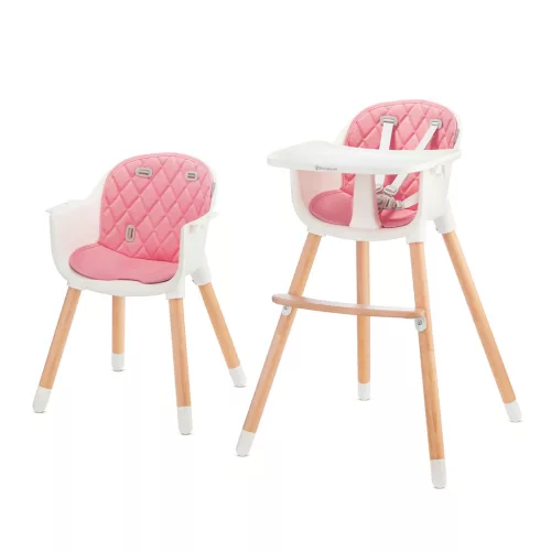 KINDERKRAFT Etetőszék Sienna pink