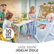 KINDERKRAFT Etetőszék  YUMMY grey