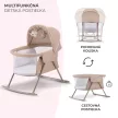 KINDERKRAFT Gyermekágy 3 az 1-ben Lovi Beige