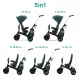 KINDERKRAFT SELECT Easytwist tricikli  Midnight Green, Premium