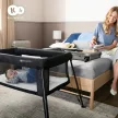 KINDERKRAFT Utazóágy Cami Fekete