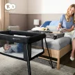 KINDERKRAFT Cami Szürke Utazóágy