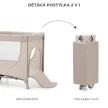 KINDERKRAFT Utazóágy Joy 2 Beige