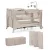 KINDERKRAFT Utazóágy Joy 2 kiegészítőkkel Beige