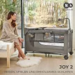 KINDERKRAFT Utazóágy Joy 2 kiegészítőkkel Beige