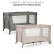KINDERKRAFT Utazóágy Joy 2 Dark grey