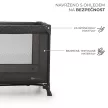 KINDERKRAFT Utazóágy Joy Light grey