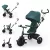 KINDERKRAFT Trojkolka Aston 2 Plus Green, 9m+