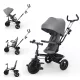 KINDERKRAFT Trojkolka Aston 2 Plus Grey, 9m+