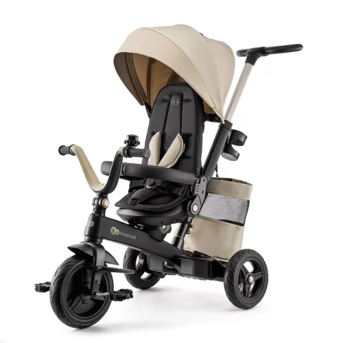 KINDERKRAFT Gyermek tricikli Easytwist Bézs