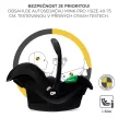 KINDERKRAFT Kombinált babakocsi 3 az 1-ben Esme Moonlight Grey