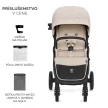 KINDERKRAFT Sport babakocsi Mitzy Dune Whisper Bizuu