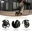 KINDERKRAFT SELECT Sport babakocsi Mitzy Ink Black