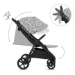 KINDERKRAFT Sport babakocsi Mitzy Lunar Black Bizuu