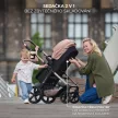 KINDERKRAFT Babakocsi kombinált  Moov 2 Air 3 az 1-ben Pure Black